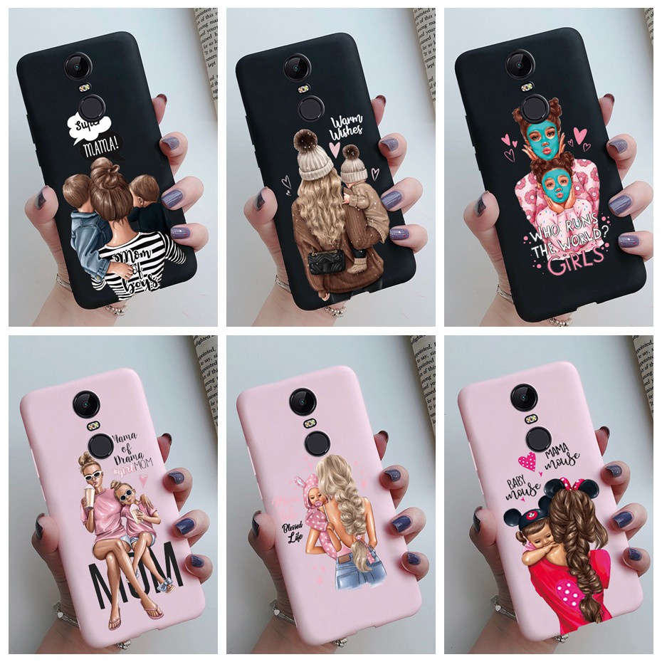Ốp Điện Thoại Tpu Silicon Mềm Hình Em Bé Đáng Yêu Cho Xiaomi Redmi 5 / 5 Plus / Note 5a / Note 5a Prime Redmi 5 Plus