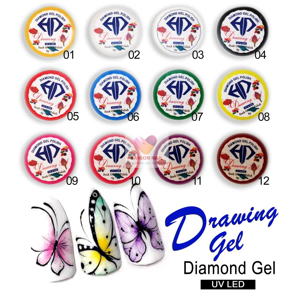 Gel vẽ Diamond – Drawing Gel