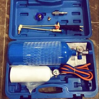 Bộ hàn hơi mini màu xanh