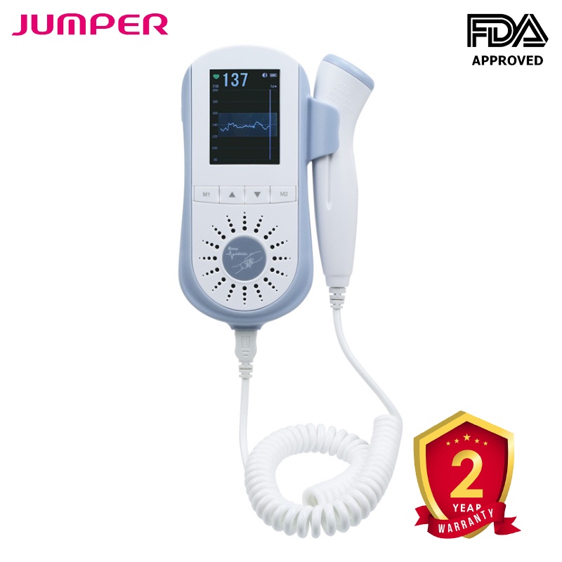 Máy đo nghe tim thai cá nhân cầm tay Jumper JPD-100E