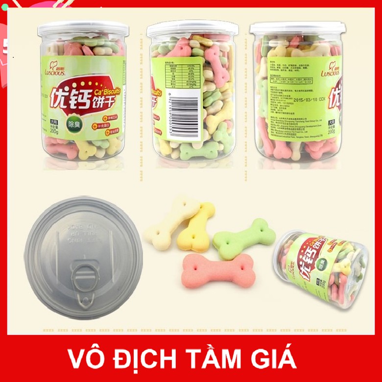 BÁNH QUY SNACK CHO CHÓ - BÁNH THƯỞNG CHO CHÓ - LÀM ĐẸP LÔNG CHÓ VÀ HUẤN LUYỆN