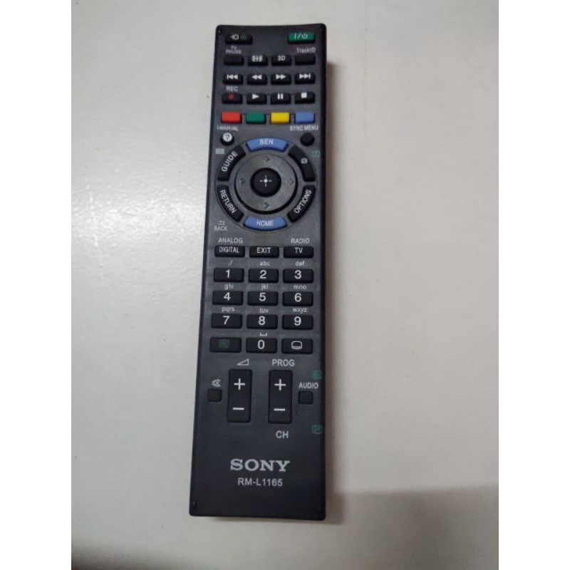 remote tivi Sony RM L1165