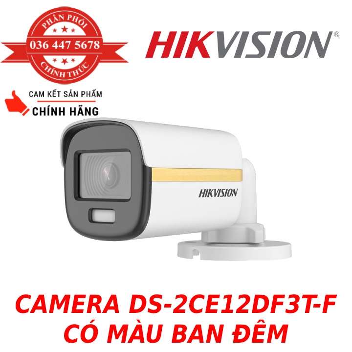 Camera Hikvision Colorvu có màu ban đêm nhiều mã hàng - Hàng Chính Hãng