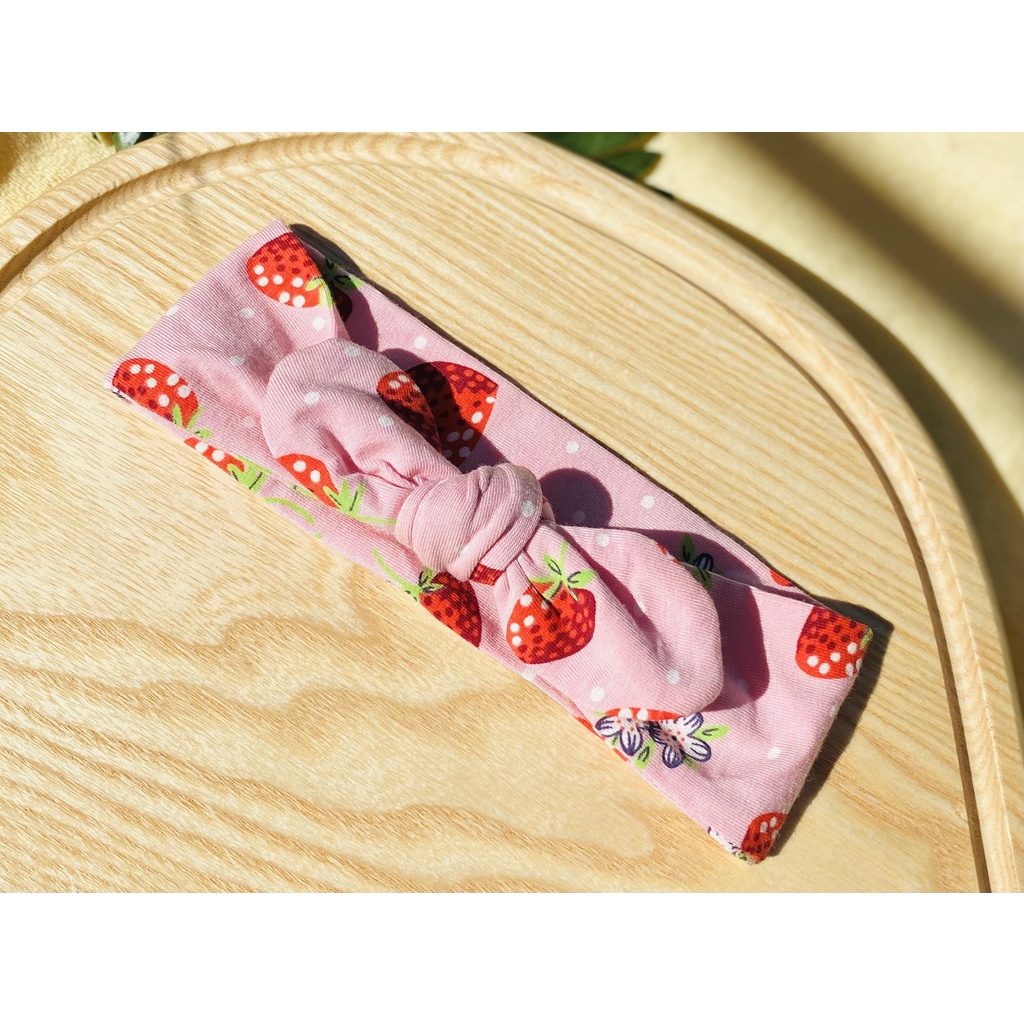 Turban cho bé  vải co giãn 4 chiều loại đẹp