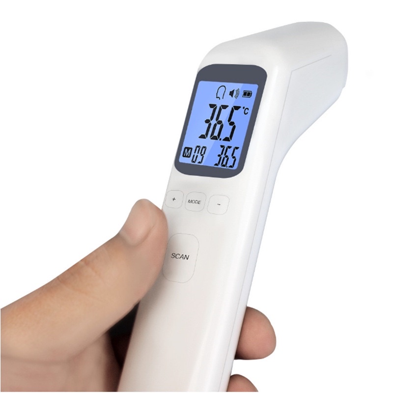 Nhiệt Kế Hồng Ngoại Đện Tử Infrared Thermometer Đo Nhiệt Độ Phòng Nước Tắm Bể Cá Pha Sữa Cơ Thể Trán Cho Bé