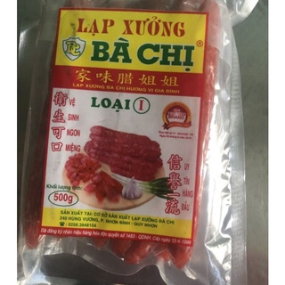 500g lạp xưởng bà chị loại 1