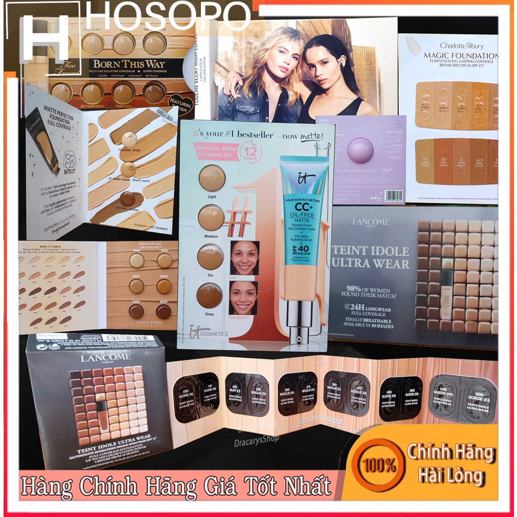 Kem Nền, phấn, son..  chính hãng nhiều hãng