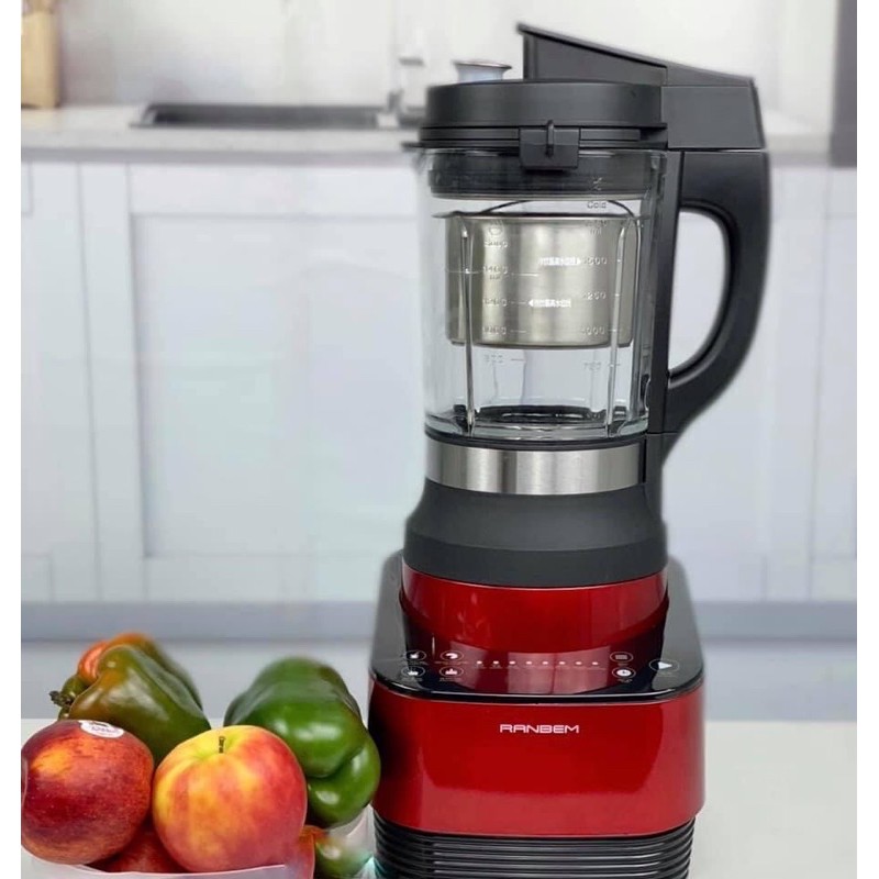 Máy làm sữa hạt Ranbem 735I nắp cối inox