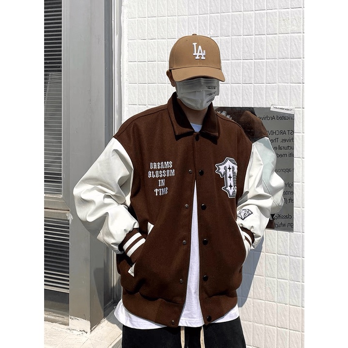 ÁO KHOÁC BOMBER NAM NỮ CỔ SƠ MI TRAO LƯU PHONG CÁCH MỚI