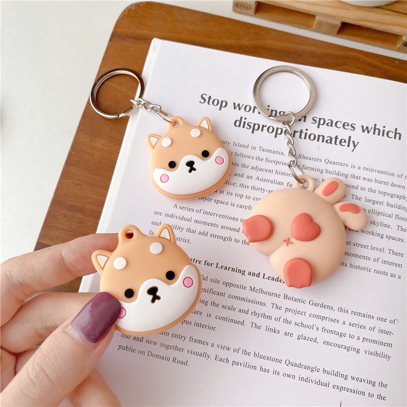 Vỏ Bảo Vệ Airtag Hình Corgi-ZUMI STORE