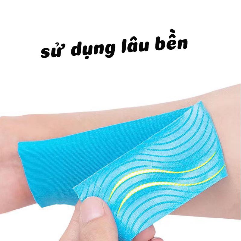 Băng cuốn thể thao  KINESIOLOGY chống chấn thương bảo vệ cơ thể đầu gối khi tập Gym chống nước tiện dụng
