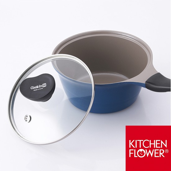 Nồi bếp từ KITCHEN FLOWER NY-3006, 18cm/ sản xuất Hàn Quốc/ Nhập khẩu chính hãng