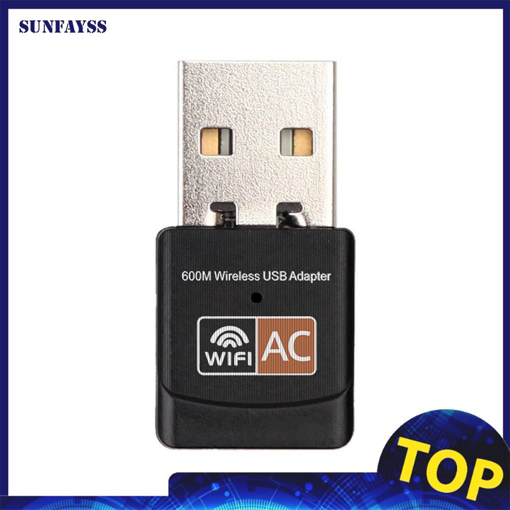 Usb Wifi 600mbps Dual Band 2.0 2.4g / 5g Hz 802.11ac | BigBuy360 - bigbuy360.vn