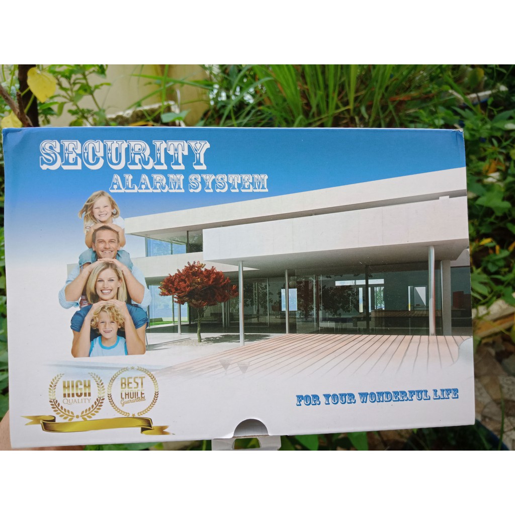 Báo Động Chống Trộm Trung Tâm qua App Tuya Wifi + SIM GSM, - Báo động Điện Thoại