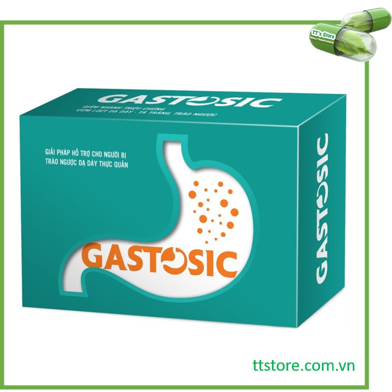 GASTOSIC [Hộp 30 viên, 20 viên] - Ngăn ngừa trào ngược dạ dày thực quản [Gatosic, cumargold]