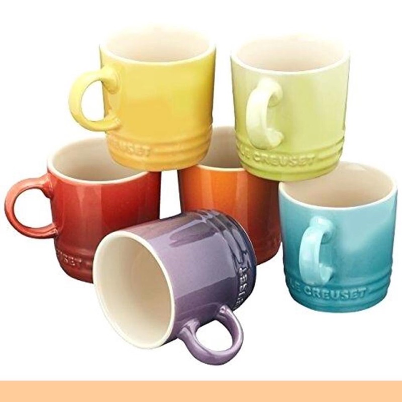 SET 6 CỐC LE CREUSET CẦU VỒNG
