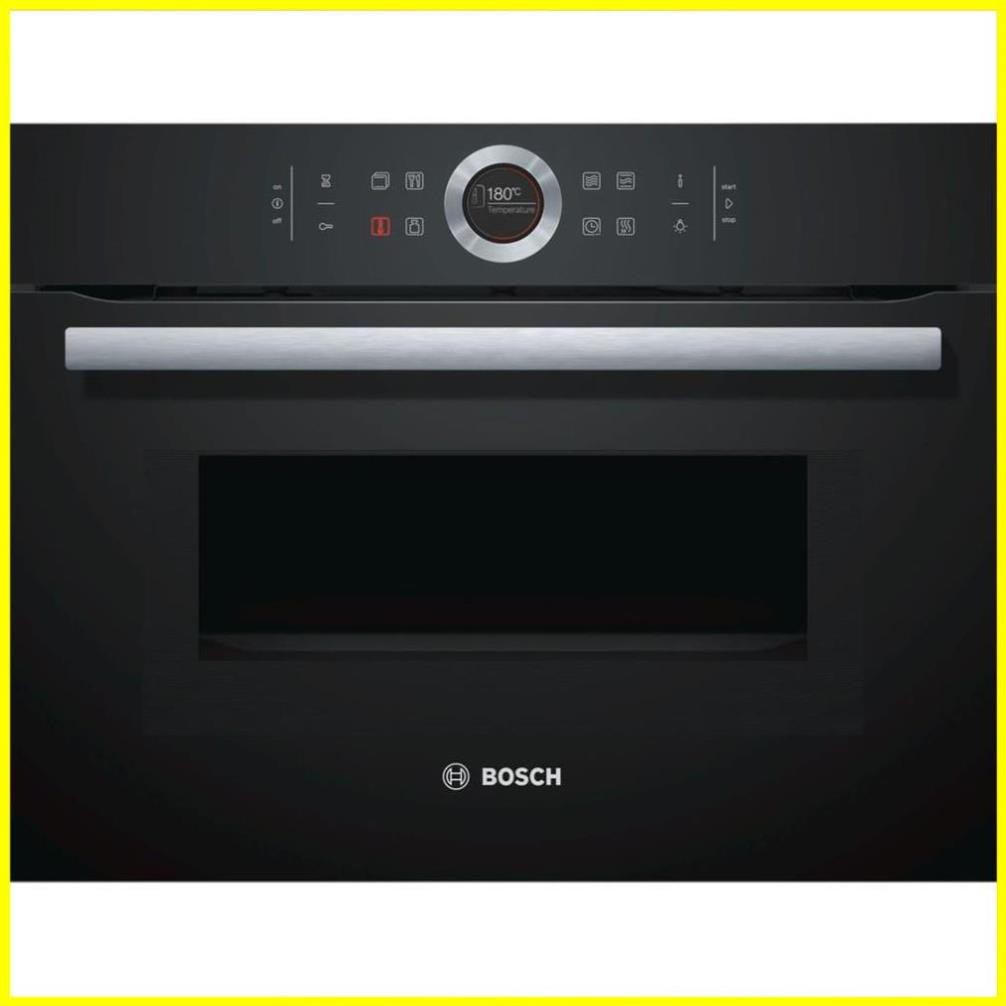 Lò nướng tích hợp lò vi sóng Bosch CMG633BB1 TGB nhập khẩu nguyên chiếc - Dung Tích 45 Lít ( Cam Kết Chính Hãng )