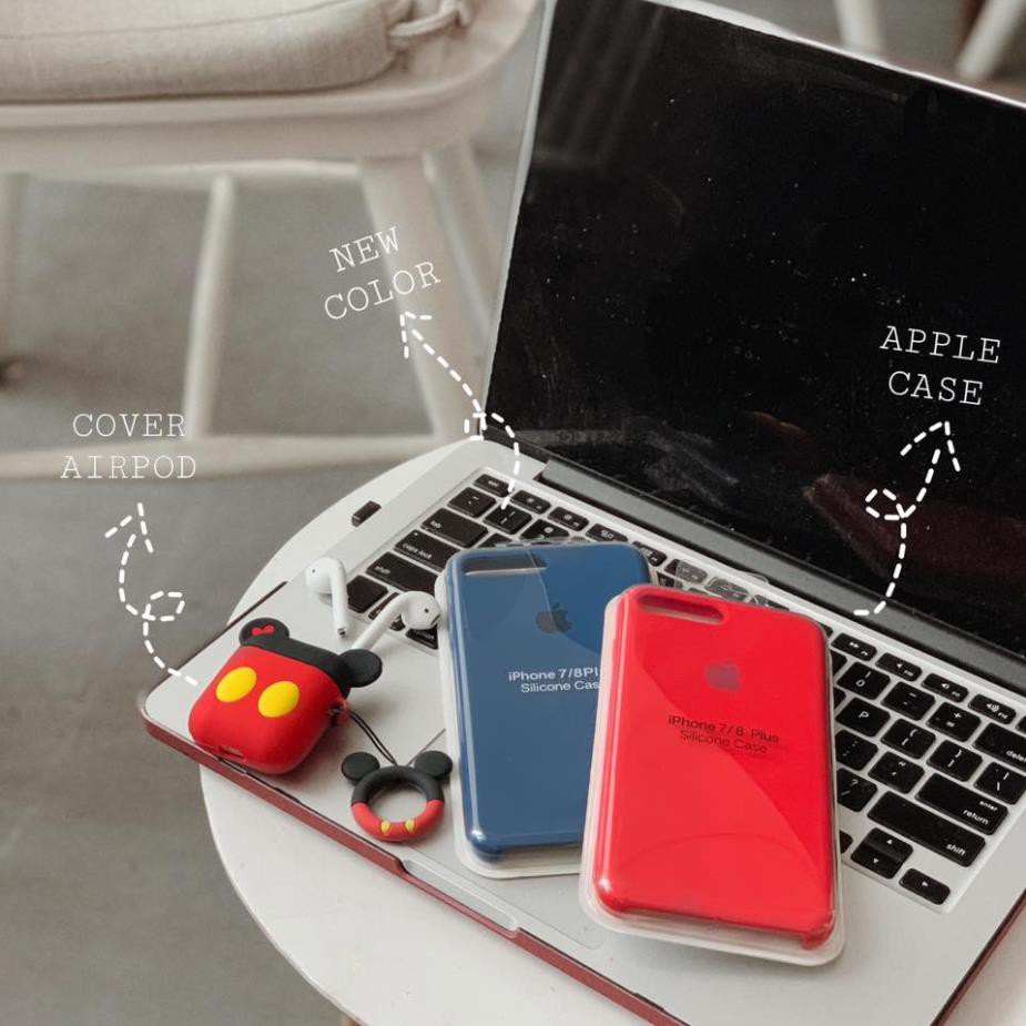 Ốp Lưng / Case Iphone 7-8 / Apple Silicon - Chống Dơ