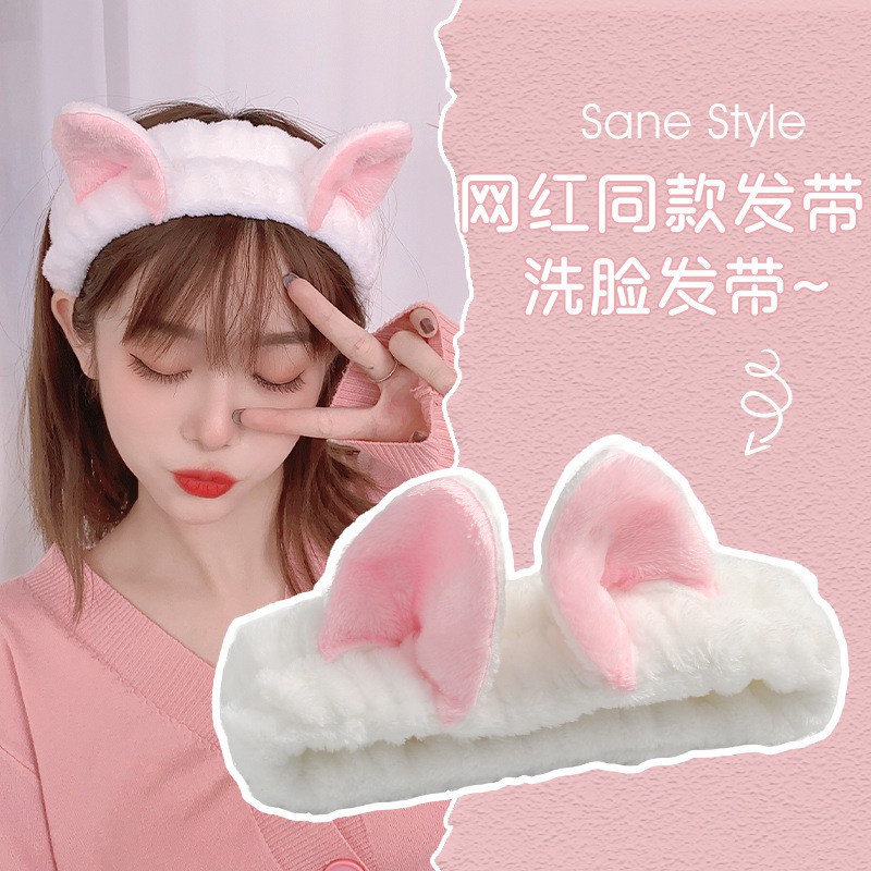 Băng Đô Rửa Mặt NOVSET Bờm Tóc  Hàn Quốc Siêu Dễ Thương cho nàng