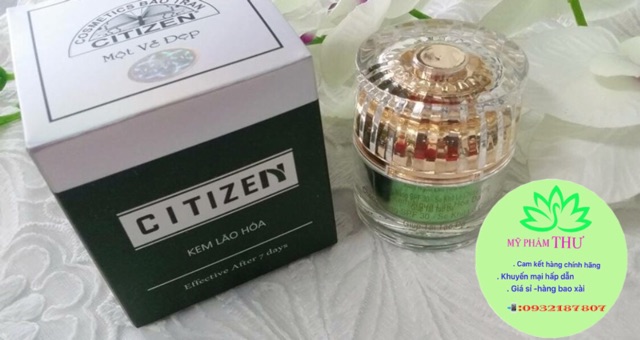 Kem ngừa lão hoá citizen 10 g