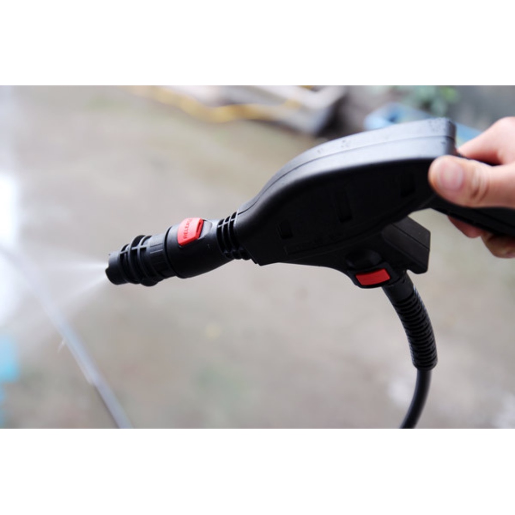 Máy Rửa Xe Mini Mô Tơ Cảm Ứng Từ Lavor Hero105AC, máy xịt rửa áp lực cao 90 bar, tiết kiệm nước, tiết kiệm điện năng