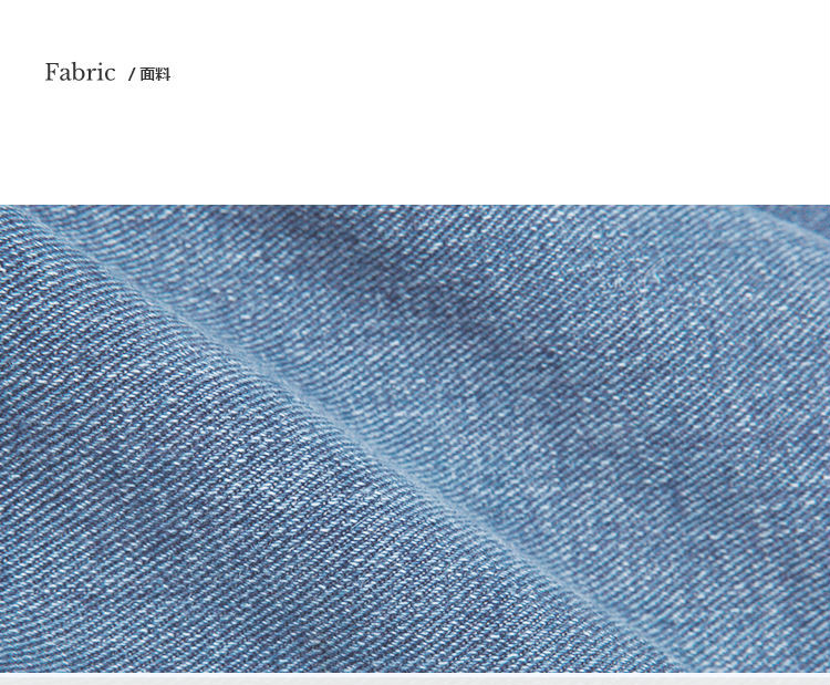 Chân váy vải Denim chữ A lưng cao thời trang mùa hè Hàn Quốc D083