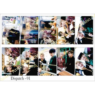 [Monsta X] Set Sticker Dispatch ver (có nhiều mẫu hình dán Kpop)