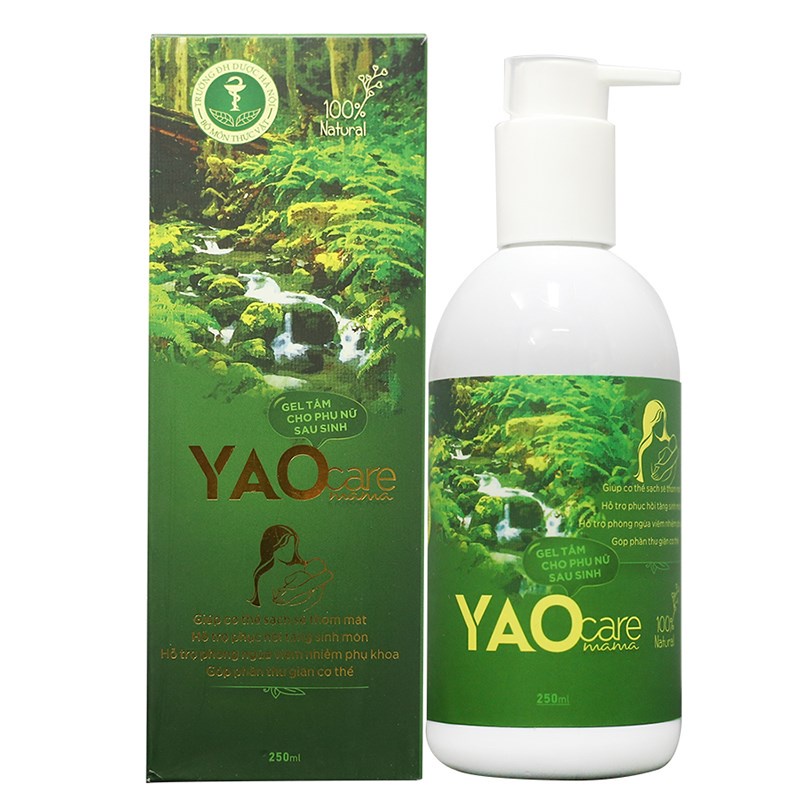 Gel tắm cho phụ nữ sau sinh Yaocare Mama – Hỗ trợ giúp cơ thể sản phụ sạch sẽ, kháng khuẩn, bảo vệ da 250ml