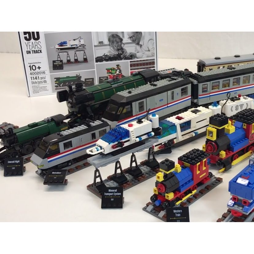 LEGO bản giới hạn- Kỷ niệm 50 xe lửa thế giới 4002016
