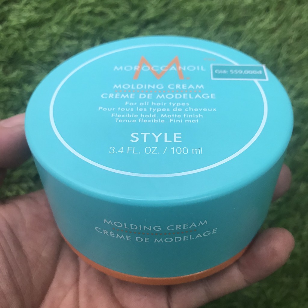 Chính hãng  Kem tạo nếp tóc Molding Cream Style Moroccanoil 100ml ( New 2021 )