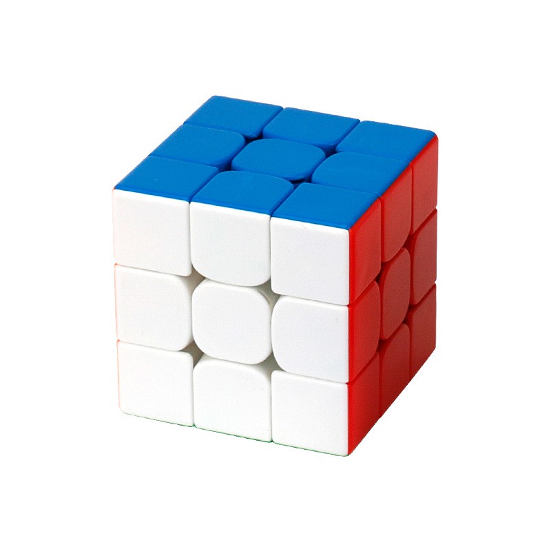 Rubik 3x3 QiYi Warrior S Stickerless Rubic 3 Tầng Không Viền và có Viền Giá Rẻ Rubic