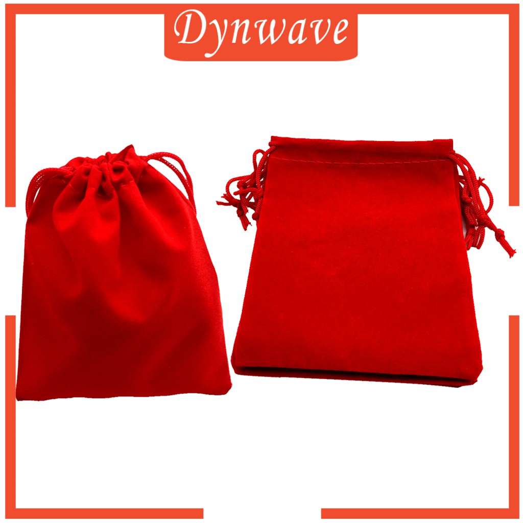 Set 50 Túi Nhung Dây Rút Đựng Trang Sức / Quà Cưới Tiện Dụng