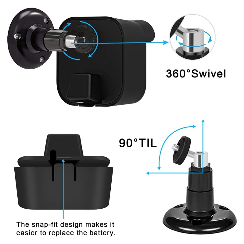 Vỏ Bọc Bảo Vệ Camera Chống Chịu Thời Tiết Có Thể Xoay 360 Độ