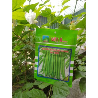 Hạt giống đậu cove bụi cao sản hạt trắng VA 009 Việt Á gói 50gram