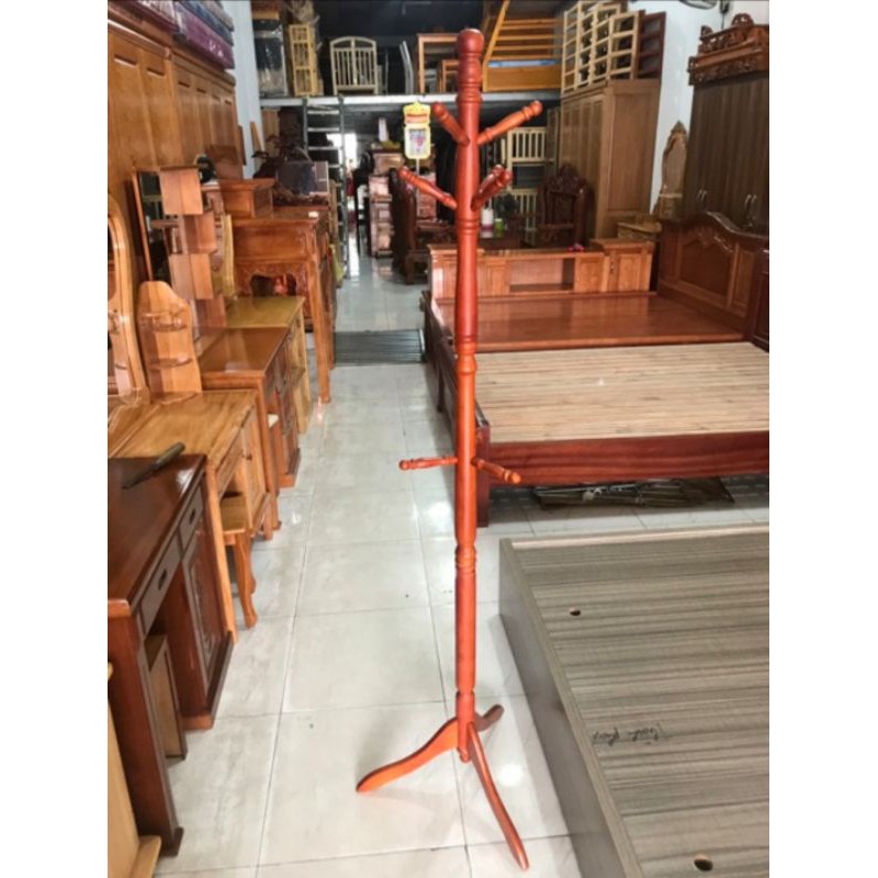 Cây Treo Quần Áo, Cây Treo Đồ  [FreeShip - GỖ XUẤT KHẨU]  Chất Liệu Gỗ Tự Nhiên - Azonshop