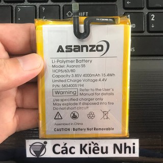 Pin ASANZO S5