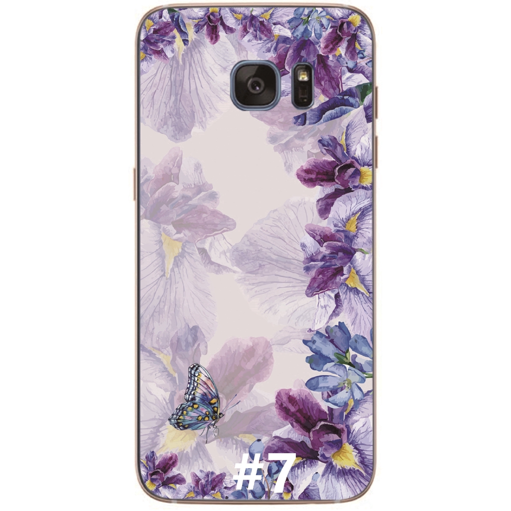 Ốp điện thoại TPU chống sốc hình hoa cho Samsung Galaxy Note5/Note 4/S6/S7 Edge | BigBuy360 - bigbuy360.vn