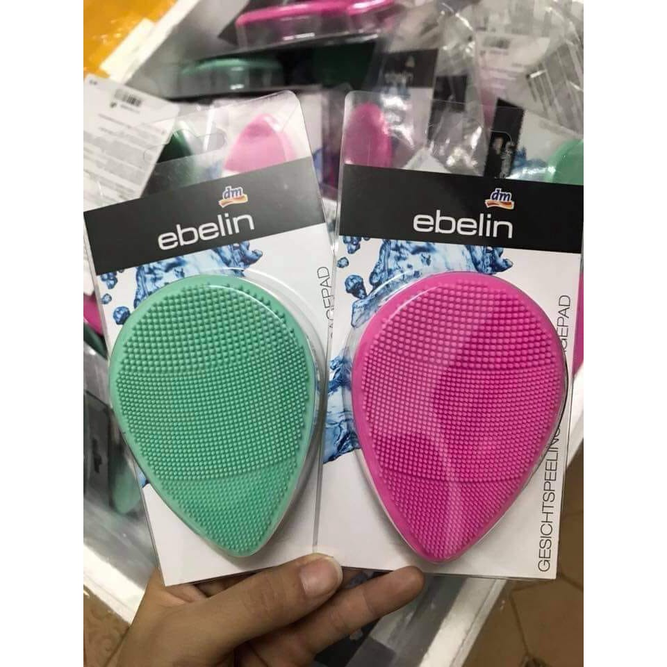 Miếng rửa mặt silicon Ebelin massage da