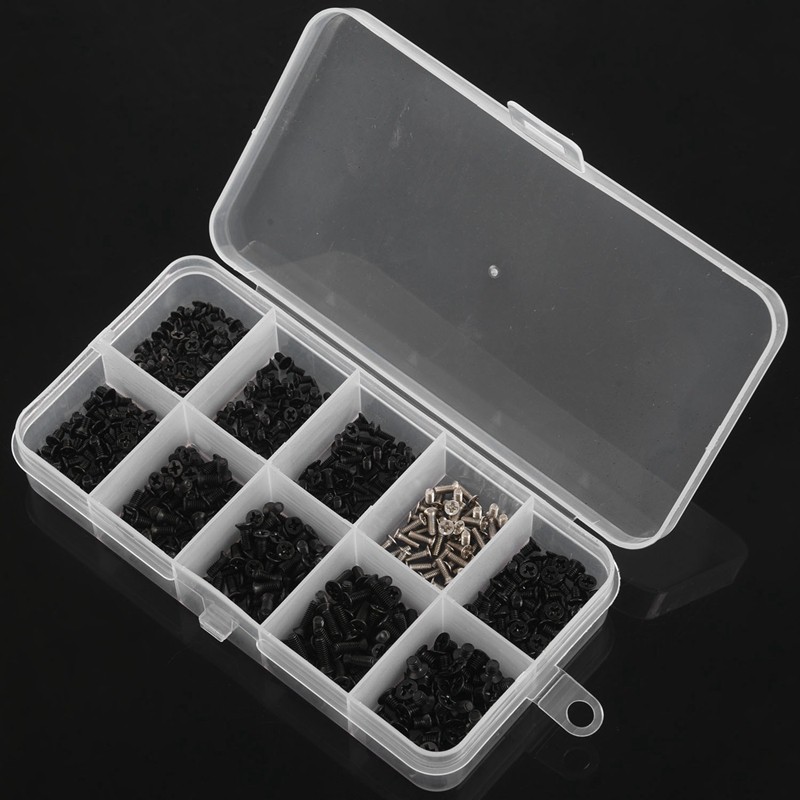 500 cái M2 M2.5 M3 Vít đặc biệt để sửa chữa máy tính xách tay Thích hợp cho máy tính xách tay của các thương hiệu khác nhau