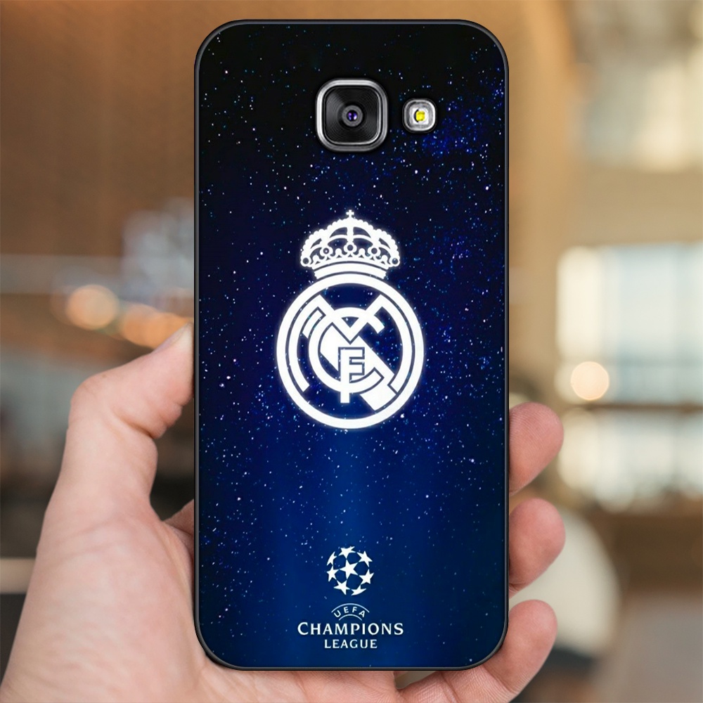 Ốp lưng Samsung A3 2016, A5 2016, A7 2016 viền đen in hình Real Madrid