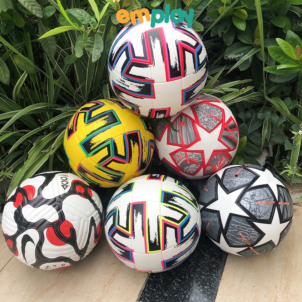 Quả bóng đá trẻ em size 3,4,5 trái banh đá bóng chất liệu da tổng hợp PU cao cấp Emplay