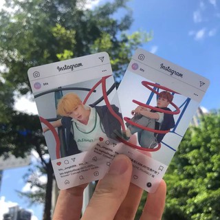 Set card trong 8 tấm BTS Answer