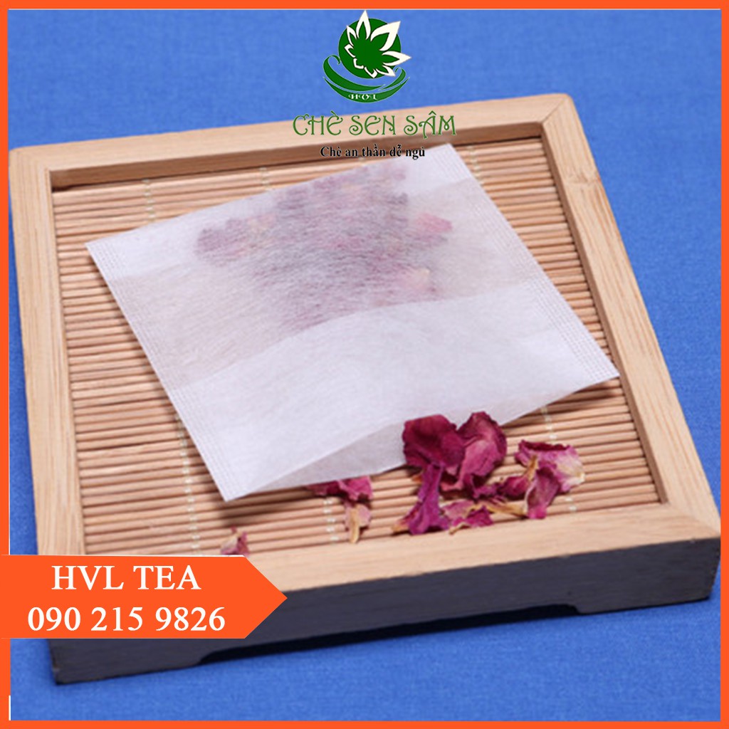 100 Túi Lọc Trà, Thảo Dược, Cà Phê Bằng Giấy Gấp Miệng 🔱𝑭𝑹𝑬𝑬𝑺𝑯𝑰𝑷🔱 Hàng Cao Cấp - Sử Dụng Nhiều Lần