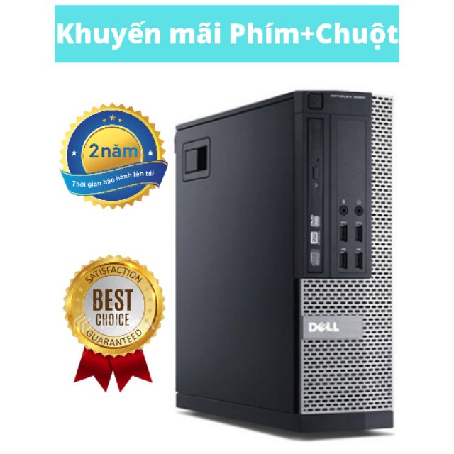 Cây máy tính văn phòng, Dell Optiplex Core i5/4gb/320gb. Mới 99%