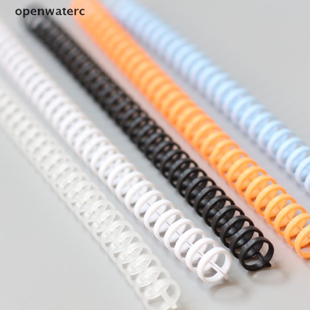 Set 5 Vòng Xoắn Ốc 30 Lỗ Bằng Nhựa Chuyên Dụng Cho Văn Phòng vn