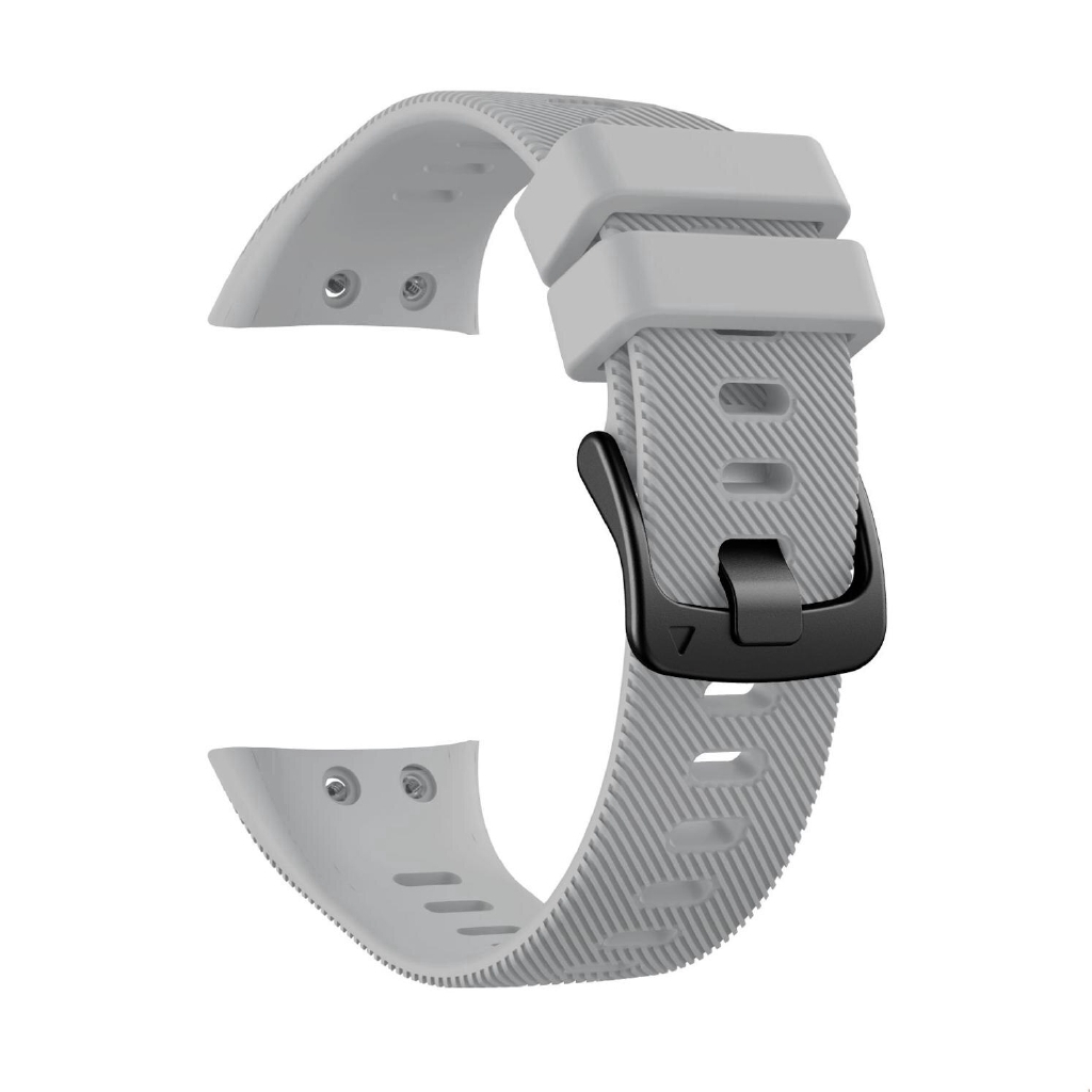 Dây Đeo Thay Thế Chất Liệu Silicon Thiết Kế Sọc Gân Nổi Cho Garmin Swim 2 / Garmin forerunner 45