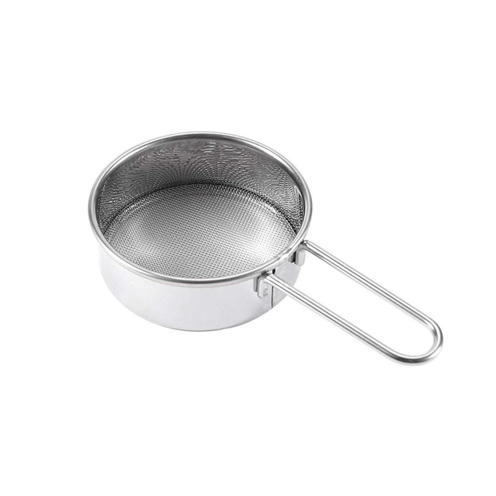 Dụng Cụ Rây Bột Cà Phê / Bột Ca Cao / Đường Bằng Thép Không Gỉ Siêu Mịn Chống Rò Rỉ