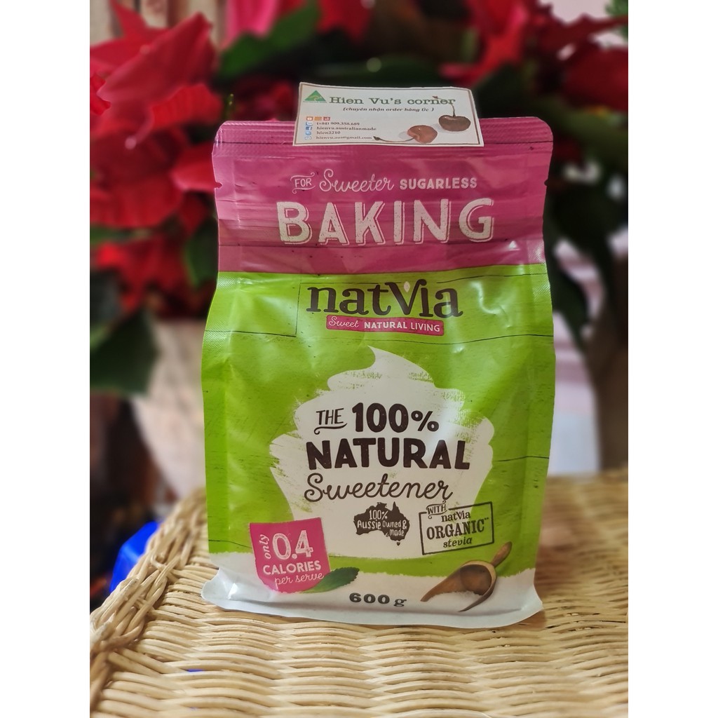 ĐƯỜNG CỎ NGỌT HỮU CƠ STEVIA - ÚC - quà biếu/ quà tặng lễ tết/ quà sức khỏe ( dành cho người tiểu đường/ăn kiêng) | BigBuy360 - bigbuy360.vn