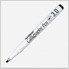 Bút viết Thư Pháp Artline - Bút vẽ bản đồ mực đen size 1.0mm, 2.0mm, 3.0mm, 4.0mm  HOKAMI STORE