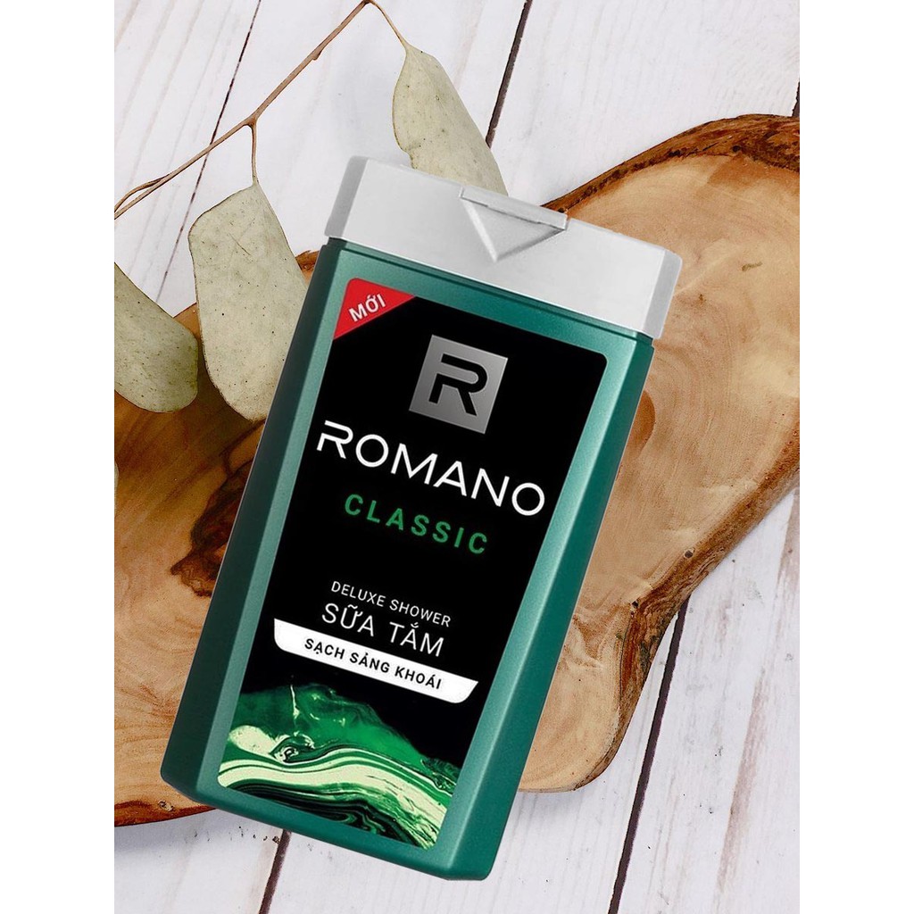 Sữa Tắm Cao Cấp Romano Classic 180g